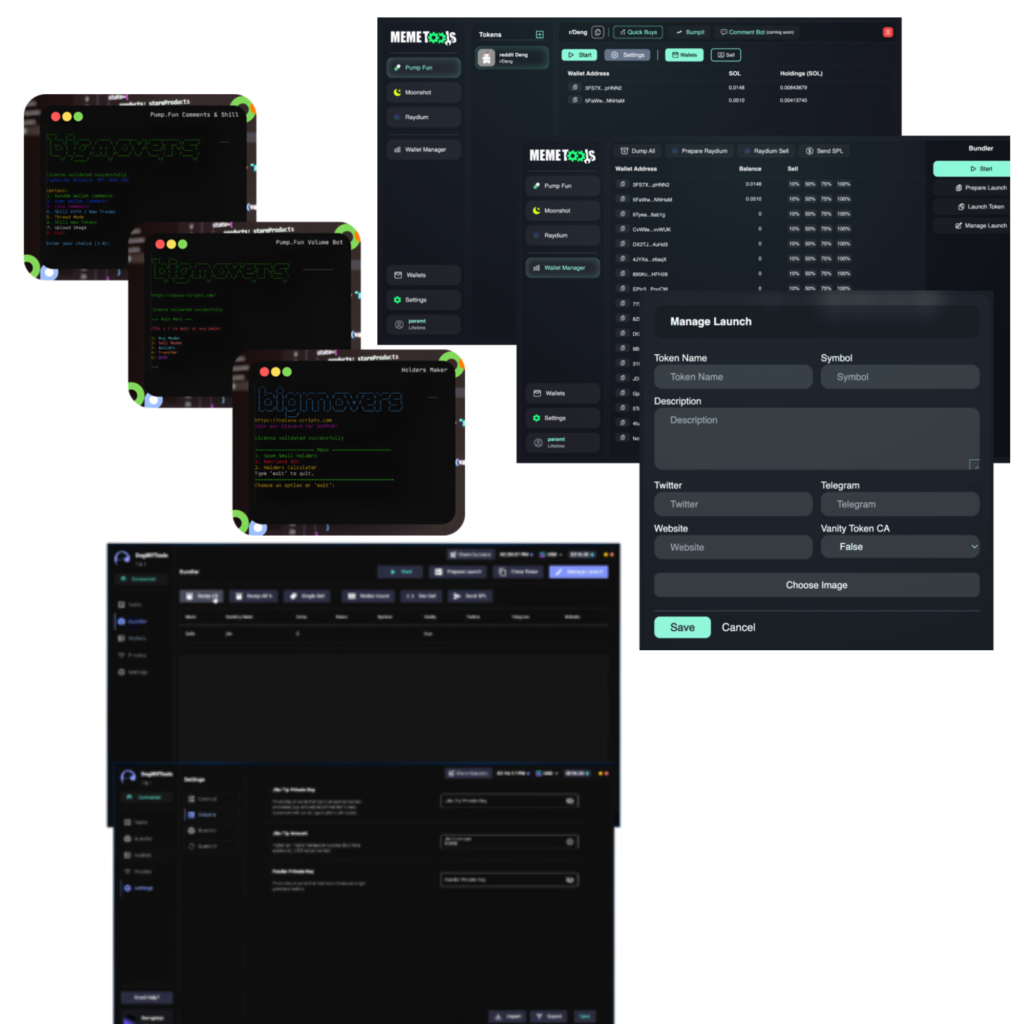 Meme Coin Rug Pull Tools Launch Meme Coins on Solana
